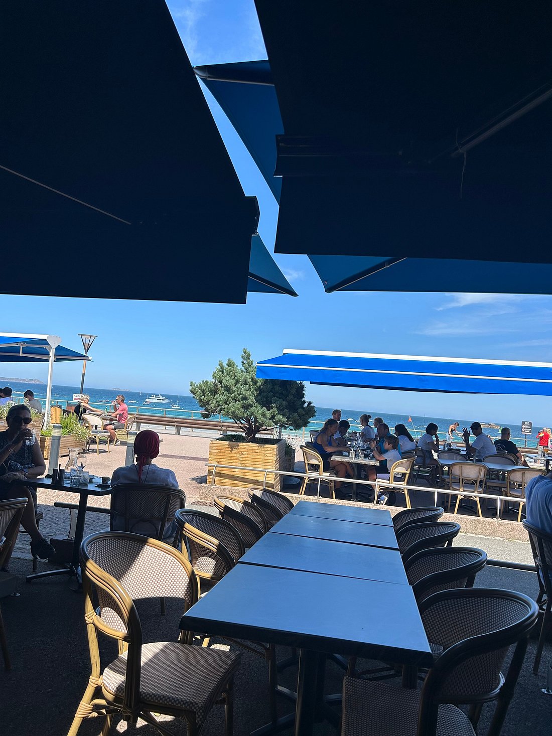 Terrasse Lo Soli face à la mer